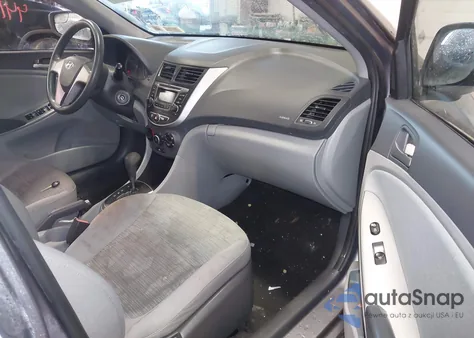 2015 Hyundai Accent Gls from USA, damaged, VIN KMHCT4AE0FU821280